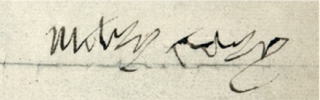 Mary Boleyn's signature