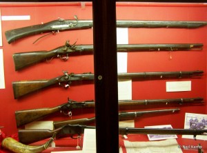 Museum Firearms display