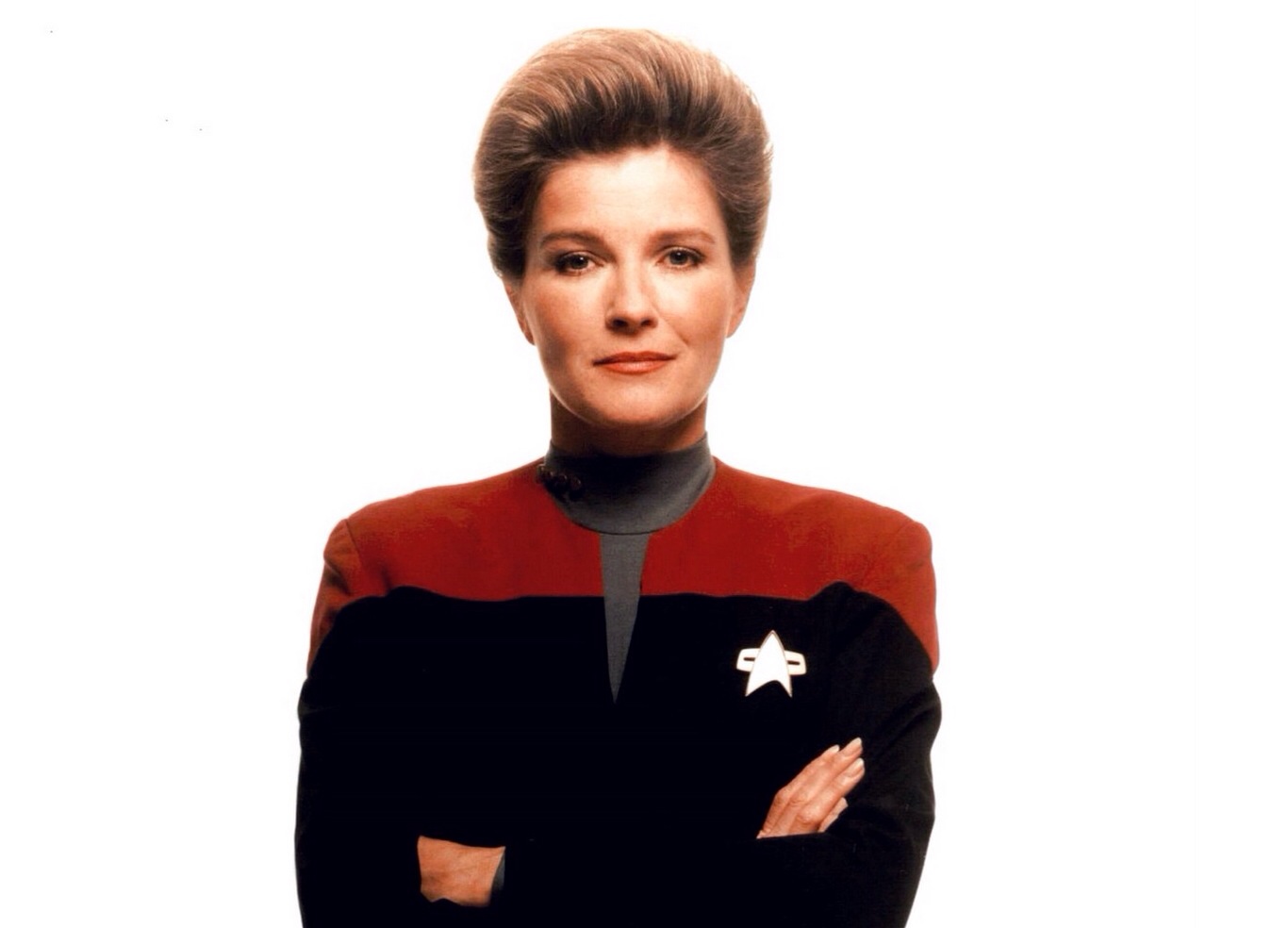 captain janeway hair