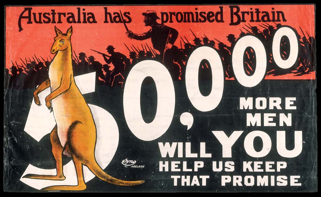 An Australian recruitment poster from 1915