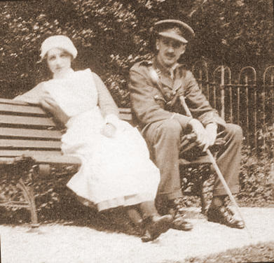 Vera and her brother Edward Brittain in 1915