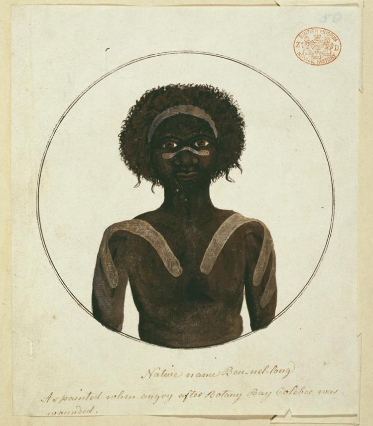 Portrait of Bennelong in 1790