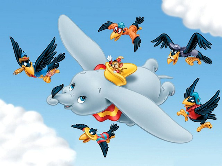 Disney-Dumbo-and-crows