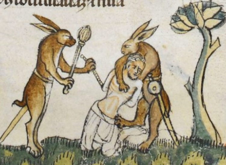 Smithfield-Decretals-Illumination-Rabbits