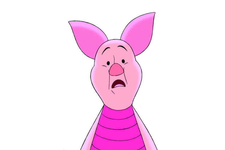Piglet-surprised
