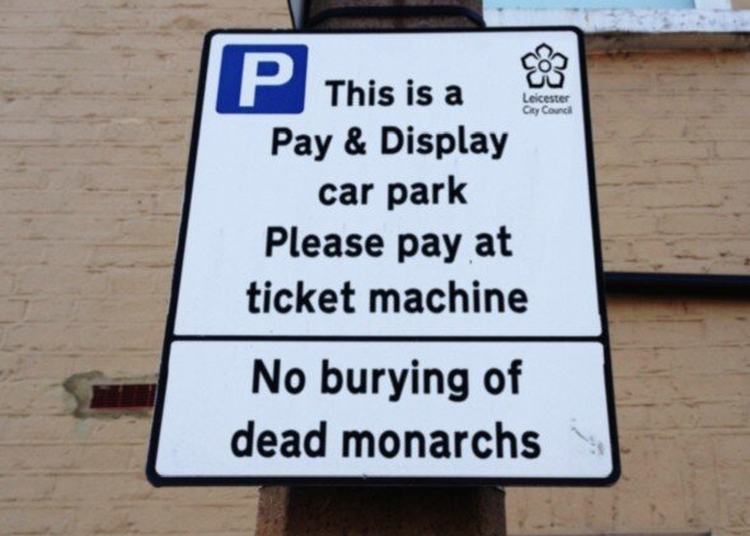 Richard-III-Parking-Sign