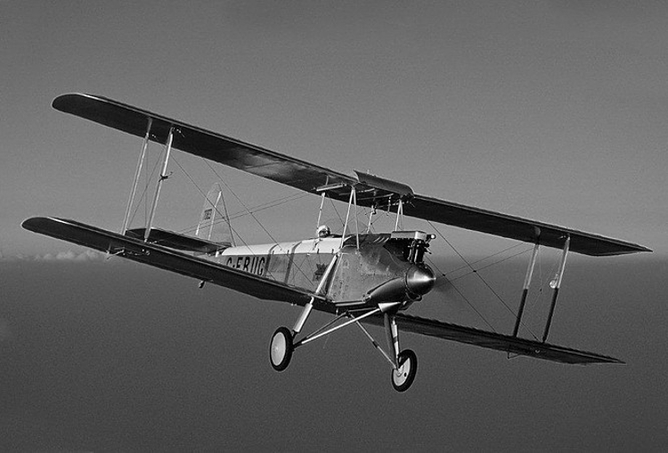 Mary's Avro Avian aeroplane