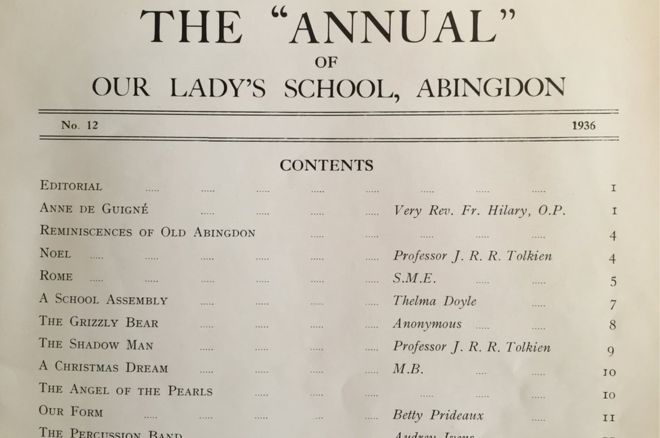 Abingdon-Annual-Tolkien-contents